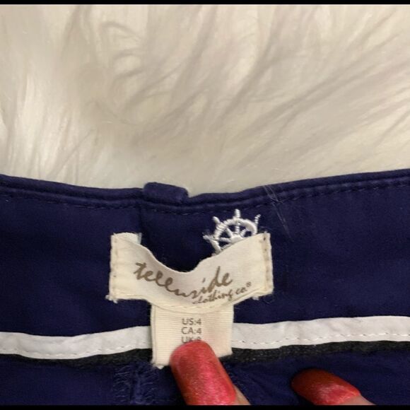 Nautical Patterned Shorts  - Picture 3 of 4